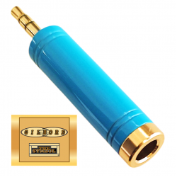 GILBORD 35M263F 3,5mm adaptor επίχρυσο καρφί